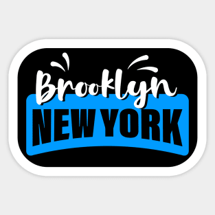 Brooklyn New York City NYC Lovers Souvenir Sticker